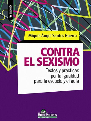 cover image of Contra el sexismo